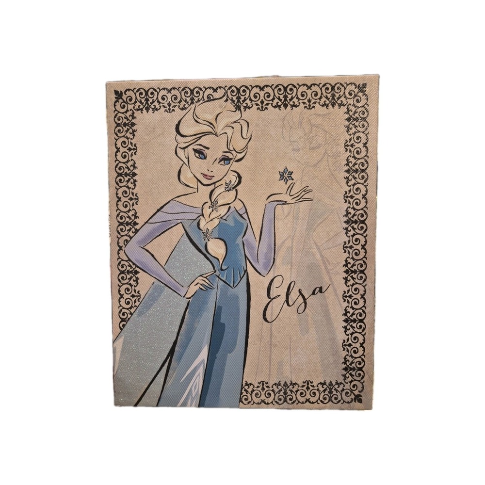 Disney Elsa Frozen Framed Poster Print‎ Wall Art 10x8